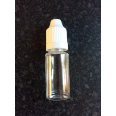 10ml Clear PET Plastic Dropper Bottle